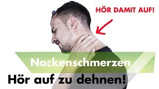 1 Fehler bei Nackenverspannungen den du mit Schmerz bezahlst [upl. by Dorcea]