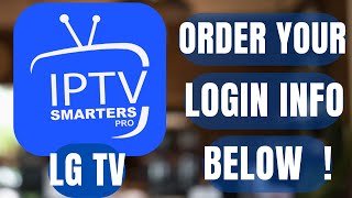 How To Setup IPTV Smarters pro on your LG TV 2024 [upl. by Jun]