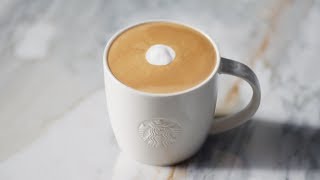 Starbucks Coffee Craft  The Art of Starbucks Blonde Flat White [upl. by Juley594]