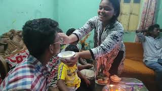 শুভ ভাই ফোঁটা pr vlog puja banik [upl. by Clovah]