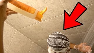 EXTREME SHAMPOO PRANK ON ARMON Goes Crazy [upl. by Kcirdez]