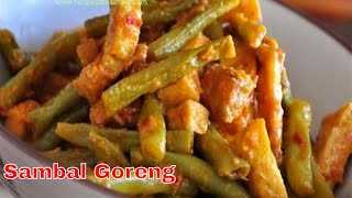 Sambal Goreng  Tahu Tempe  Veg Side Dish [upl. by Flyn419]