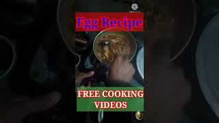 Egg Recipes  Free cooking videos  shorts cookingshorts cookingchannel cookingvideos [upl. by Adnah]