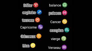 quiz sur les signe astrologique 🥴3 selon moi ❤️ [upl. by Nanyk]