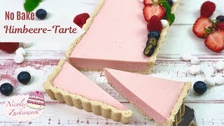 NO BAKE HimbeerPhiladelphiaTarte I Sommertorte ohne Backen I Rezept von Nicoles Zuckerwerk [upl. by Bernt495]