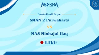 Day 1  Basket  SMAN 2 Purwakarta vs MAS Minhajul Haq [upl. by Jacenta]