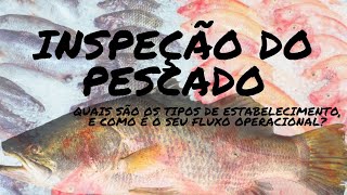 Inspeção de pescados Tipos de estabelecimentos e fluxo operacional [upl. by Stanleigh]