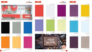 C6  CENTURY LAMINATES  Catalogue for kitchen Color  Wardrobe laminate  laminate TV  CenturyPLY [upl. by Llewsor946]