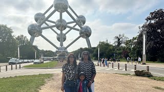 Belgium  Brussels  Atomium atomium brussels belgium 🇧🇪 [upl. by Malkah]