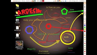 Descargar e instalar ARDESIA Escribir y dibujar en tu escritorio con Ardesia [upl. by Autry]