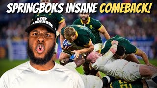 American football player Reacts to South Africa vs England  World Cup Semi Finals [upl. by Airotel763]