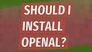 Should I install OpenAL [upl. by Acirrehs159]