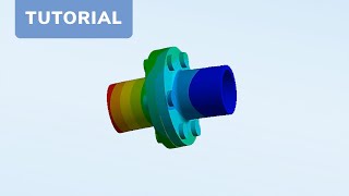 CADFEM Tutorial Nr 4  Berechnung einer Baugruppe mit Schrauben mit ANSYS®Workbench™ [upl. by Sire]