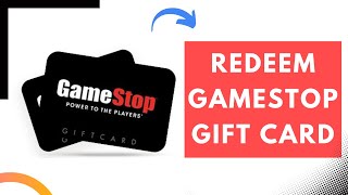 How to Redeem Gamestop Gift Card Online  2022 [upl. by Edurtreg]