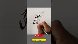 attractive tattu shortvideo ytshort art trendingsong art sketch [upl. by Hauck324]