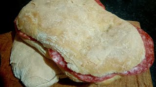 Pane Ciabatta  Lievito madre [upl. by Isabelle]