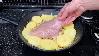 Une recette simple et rapide de filet de poulet pomme de terre [upl. by Kali424]