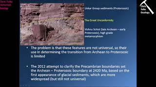 Precambrian Earth and Life History The Proterozoic Eon Part 1  Part 1 [upl. by Randall]