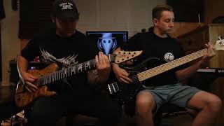 Distinguisher  Actuality Official Guitar amp Bass Playthrough [upl. by Enelloc272]