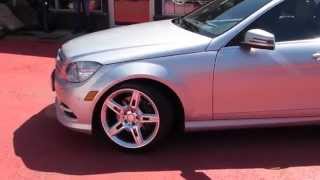 HILLYARD RIM LIONS 2011 MERCEDES BENZ C300 WITH 18 INCH AMG WHEELS [upl. by Berkeley]