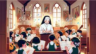 Sacred Soundscapes  Lofi Music Gregorian Chants and Music Education in a Churchs Music Room [upl. by Assirialc]