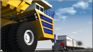 BeamNG Drive Insane Trucking Crashes 9  Insanegaz [upl. by Repsac]