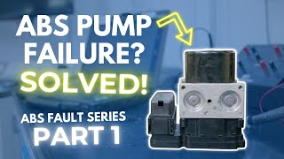 ABS Pump Failure Symptoms – How To Test And Fix [upl. by Greerson]