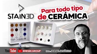 RESUMEN MESA TÉCNICA MSTRO JORGE ARGUELLO SOBRE STAIN UNIVERSALES PARA CERAMICAS DENTALES 3D [upl. by Bullis]