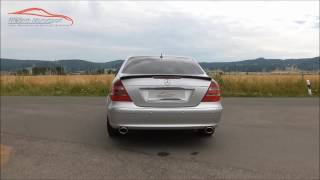 Friedrich Motorsport Sportauspuff Endschalldämpfer Mercedes EKlasse W211 E350 4matic exhaust [upl. by Row]