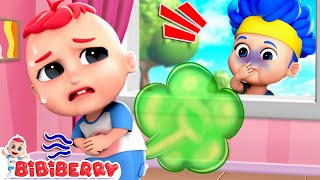 Why Do We Fart and Burp Song 😝 Fart Family  Kids Songs  Bibiberry Nursery Rhymes [upl. by Melburn921]