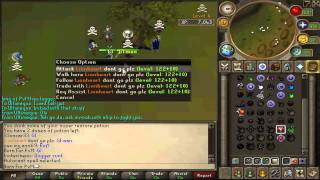 Armadyl BattleStaff PKing in Full Virtus and Review Max Hitting with Storm of Armadyl Spell [upl. by Kentiggerma256]