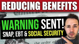 REDUCING BENEFITS Social Security Warns of Impacts… EBT SNAP SSI SSDI SSA 2023 Cola Increase [upl. by Claybourne]