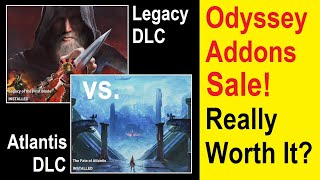 Assassins Creed Odyssey  Addon DLC Sale  Legacy of the First Blade and Atlantis  Really worth it [upl. by Nylodnarb939]