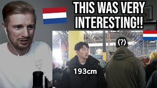 Reaction To What Happens When a 193cm Korean Goes to the Netherlands [upl. by Mayram]