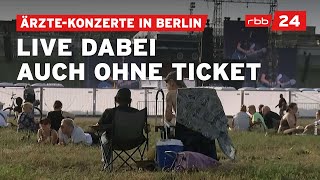 ÄrzteKonzerte auf Tempelhofer Feld für alle zum Mithören [upl. by Sussna213]