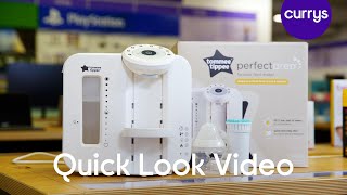 TOMMEE TIPPEE Perfect Prep Baby Bottle Maker  Quick Look [upl. by Nikral]