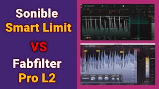 Sonible Smart Limit vs Fabfilter Pro L2⎮Mastering Limiters [upl. by Honig]