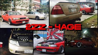 2zzge vvtli corolla amp 4age silvertop ae91 [upl. by Adnawad]