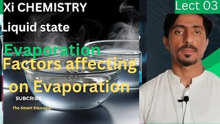 MDCATLiquid Evaporation class 11th chemistryEvaporation complete explanation [upl. by Jazmin]