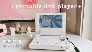 📀 buying a portable dvd player in 2024  mini dvd collection  my favorite tv shows amp movies [upl. by Denis]