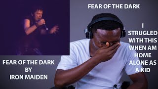 First time Hearing IRON MAIDEN  FEAR OF THE DARKHe is the best i know [upl. by Enaujed45]