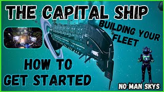 No Mans Sky Capital Ships [upl. by Wakeen165]