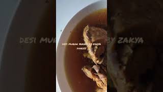 desi chicken yakhni recipe  street style chicken soup  zakya diaries [upl. by Ocirema]