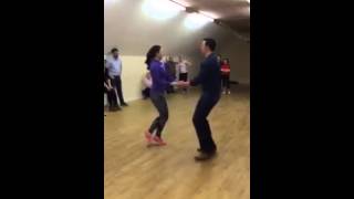 Mairead and Sean Woods Jiving to Patrick Feeney All Gods Creatures [upl. by Airlee]