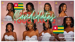 MISS TOGO 2024 CANDIDATES PART2LOME TOG0 AFRICA africa misstogo 2024 misstogo2024 togo viral [upl. by Joellyn723]