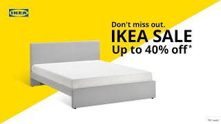 Incredible prices with the IKEA Sale  Up to 40 off [upl. by Gaiser]