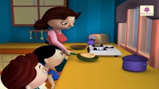 Mix A Pancake  3D English Nursery Rhyme for Children  Periwinkle  Rhyme 42 [upl. by Tracay]