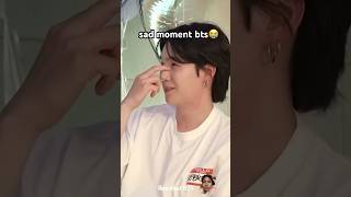 BTS crying 😭 the btsarmy sad moment 😢shortvideo ytshorts btsarmy [upl. by Blakeley666]