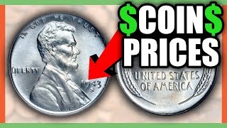 WHAT IS A 1943 STEEL PENNY WORTH  RARE PENNY WORTH MONEY [upl. by Henn]