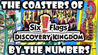 Which Coaster at Six Flags Discovery Kingdom has the MOST Prime Ride Time [upl. by Dhumma]